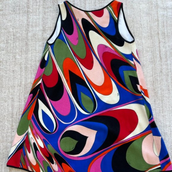 PUCCI Onde printed cotton-blend terry mini dress - Picture 4 of 6